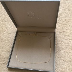 Bony Levy 14K 16in herringbone necklace
